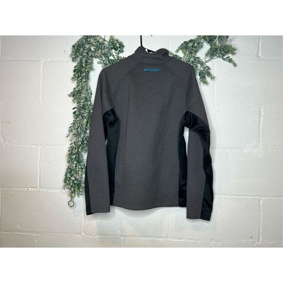 Men’s spyder long sleeve 3/4 zip up - Picture 2 of 5